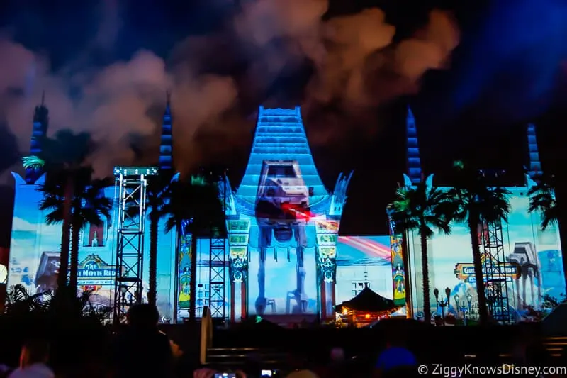 Hollywood Studios Touring Plan Star Wars: A Galactic Spectacular fireworks show