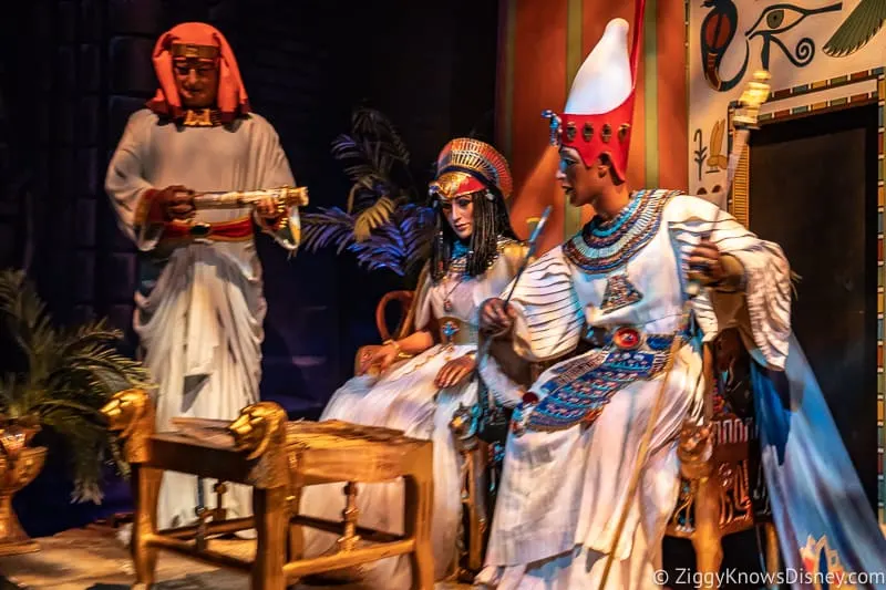 Spaceship Earth Egyptian Scene