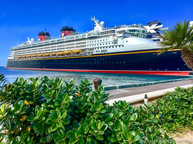 Disney Magic from shore Coronavirus Disney Cruise Line