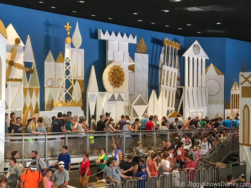 Disney World ride queues during reopening