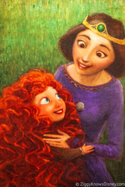 Merida mural Disney Riviera Resort