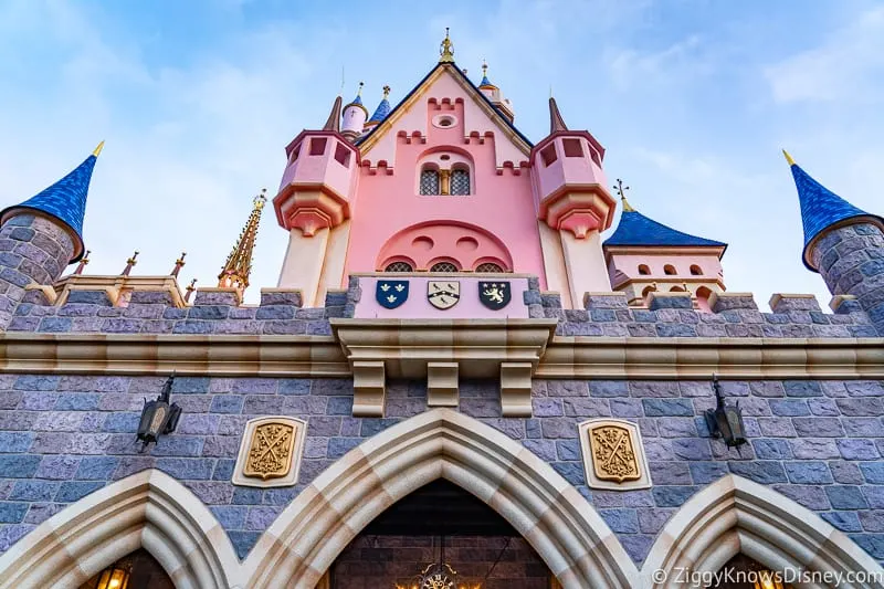 Disneyland Closure Sleeping Beauty Castle