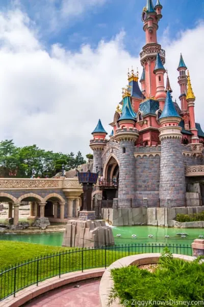 Disneyland Paris closure Sleeping Beauty Castle