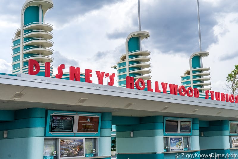 Disney's Hollywood Studios park entrance