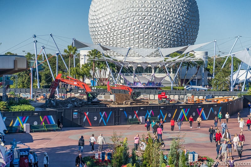 Construction and Refurbishments in Disney World