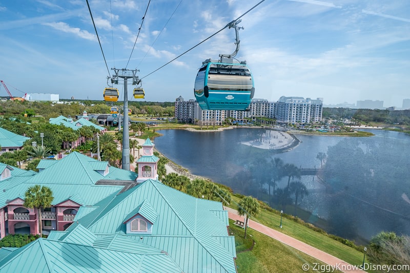 Disney Skyliner Gondola speed