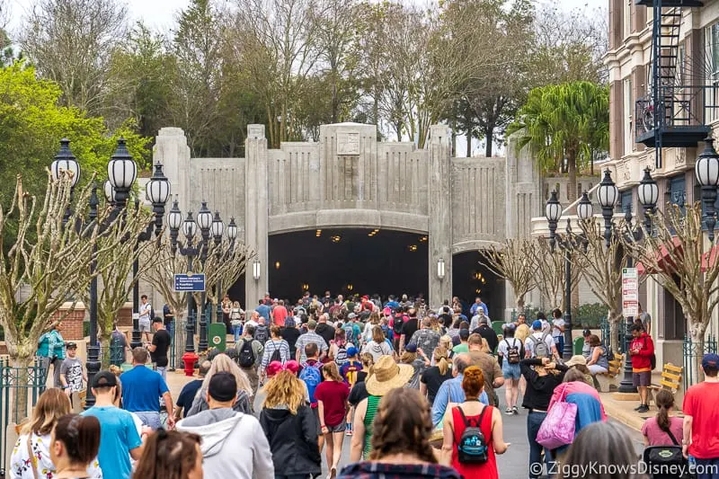 Disney World Crowd Calendar rope drop