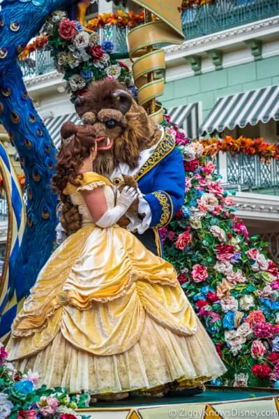 Disney World Crowd Calendar for parades