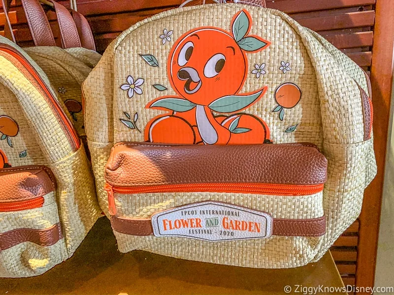 Orange Bird Backpack