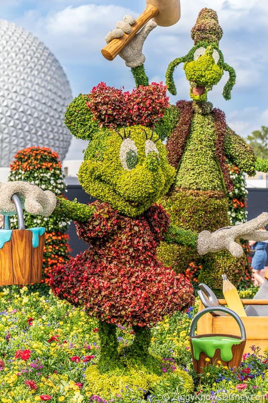 Every Topiary from 2021 Epcot Flower and Garden Festival