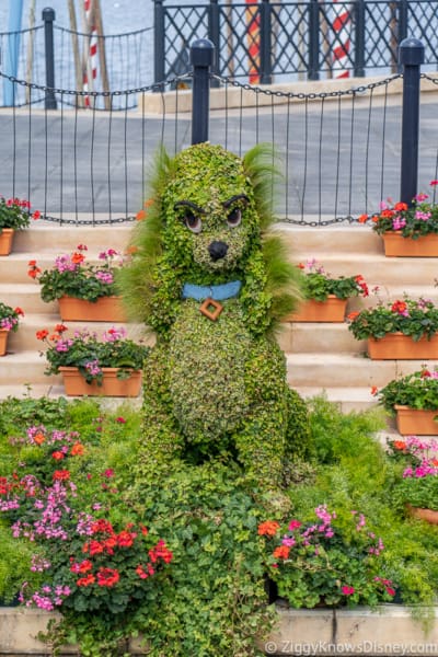 Lady Topiary Epcot Flower and Garden Festival