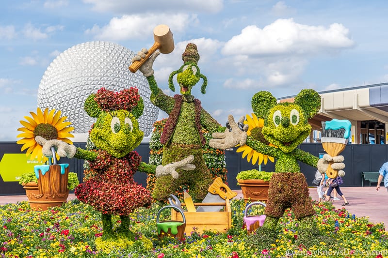 Every Topiary from 2021 Epcot Flower and Garden Festival