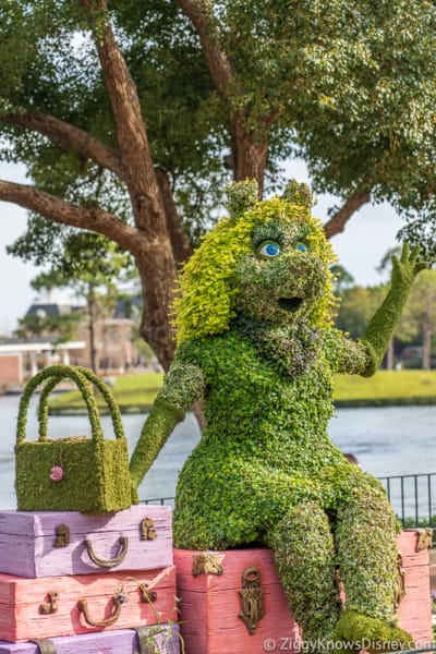 Miss Piggy Muppets Topiary Epcot Flower and Garden Festival