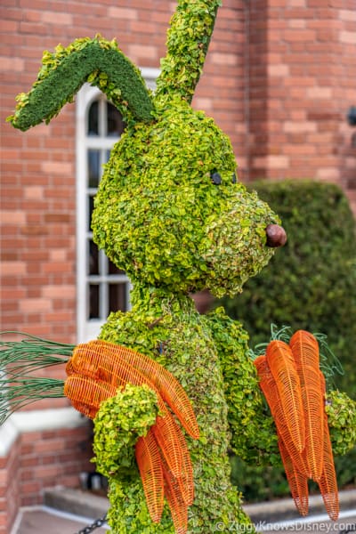 Rabbit Topiary Epcot Flower and Garden Festival