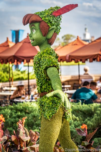 Peter Pan Topiary Epcot Flower and Garden Festival
