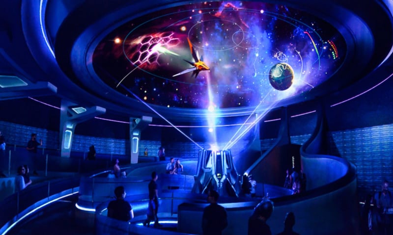 Galaxarium in Guardians of the Galaxy: Cosmic Rewind