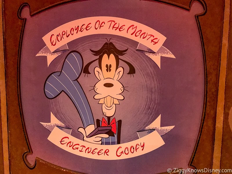 Mickey and Minnie's Runaway Railway Employee of the month Goofy