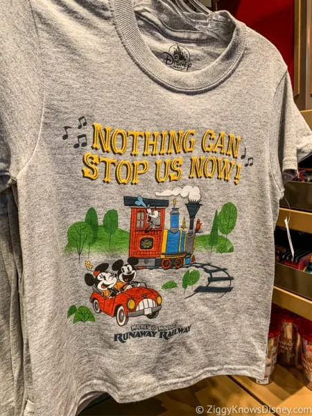 Mickey and Minnie's Runaway Railway Merchandise T-Shirts