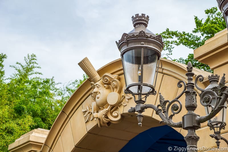 Lamppost Remy's Ratatouille Adventure Epcot