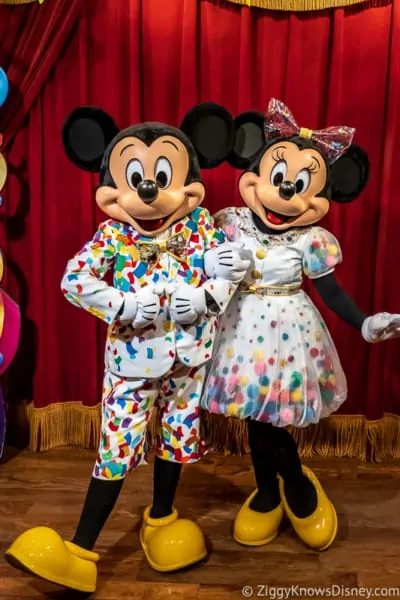 Mickey and Minnie Mouse Disney World 50th Anniversary