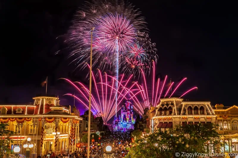 Walt Disney World 50th Anniversary fireworks