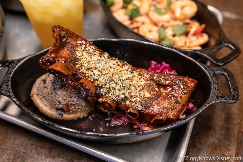 Food allergies in Disney World Ribs from Docking Bay 7