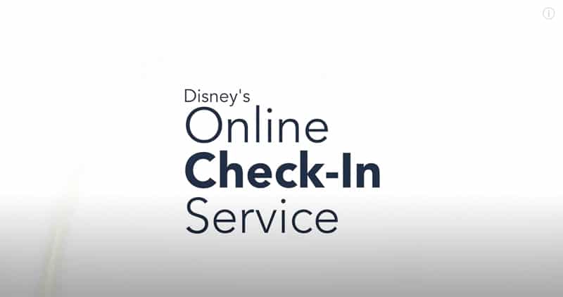 online check in disney yacht club