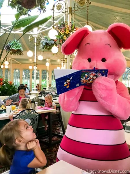 Disney World character meals guidelines