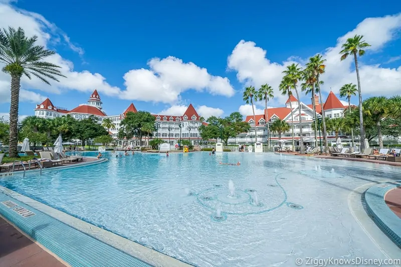 Grand Floridian Resort pool