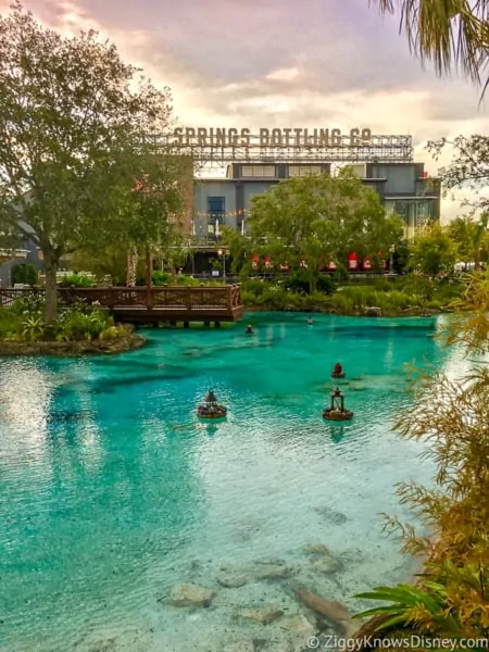 view of the water in Disney Springs