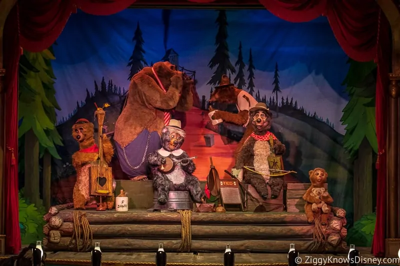 Country Bear jamboree bears