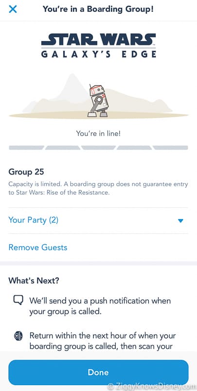 disneyland virtual queue faq