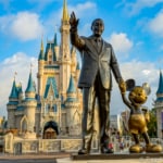 Partners is a 1993 copper statue by Blaine Gibson at Walt Disney World.