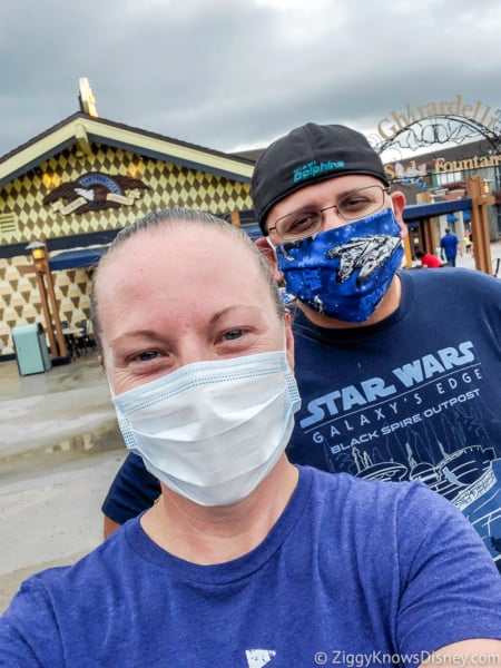 Face Masks in Disney World