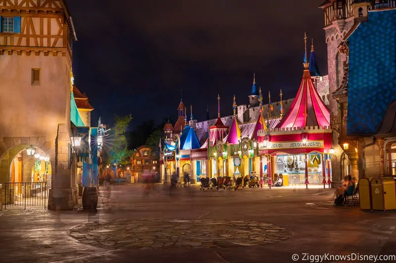 Magic Kingdom at night Disney World Safe