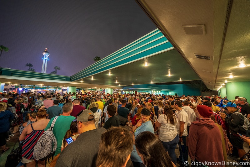 big crowds outside Hollywood Studios Disney World Safe