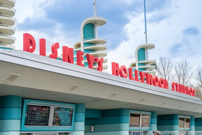 Disney's Hollywood Studios entrance