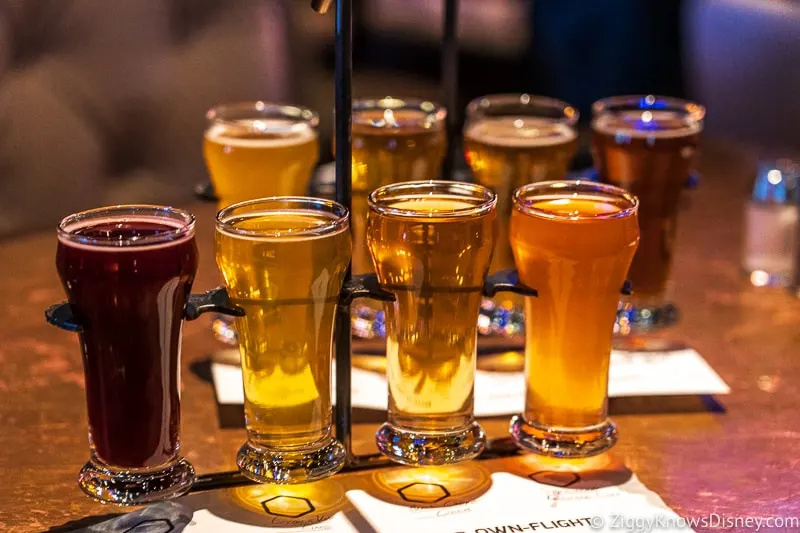 City Works Eatery & Pour House Beer Flights
