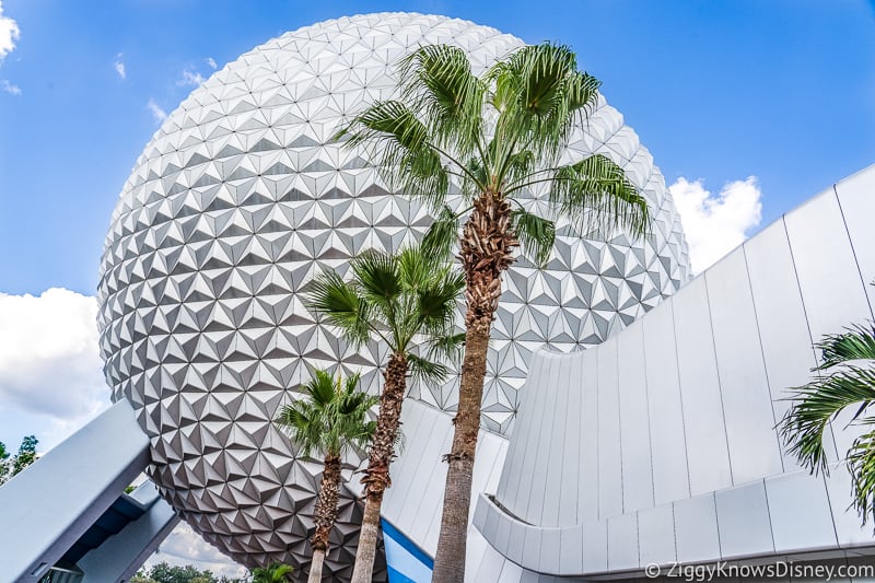 EPCOT Park hopper Spaceship Earth