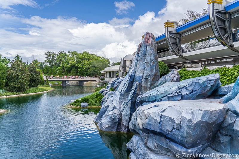 Tomorrowland entrance in Magic Kingdom