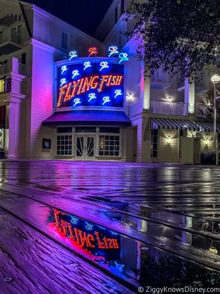 Disney World restaurants Flying Fish Boardwalk