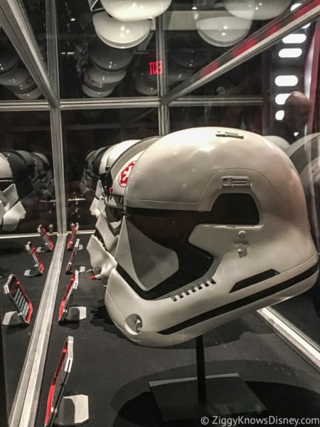 Star Wars Helmets in Disney World