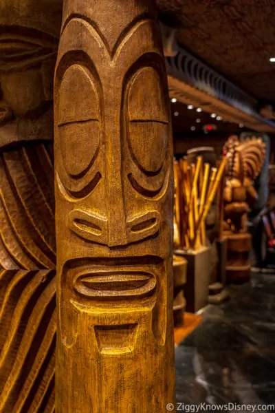 Inside Polynesian Resort Disney World