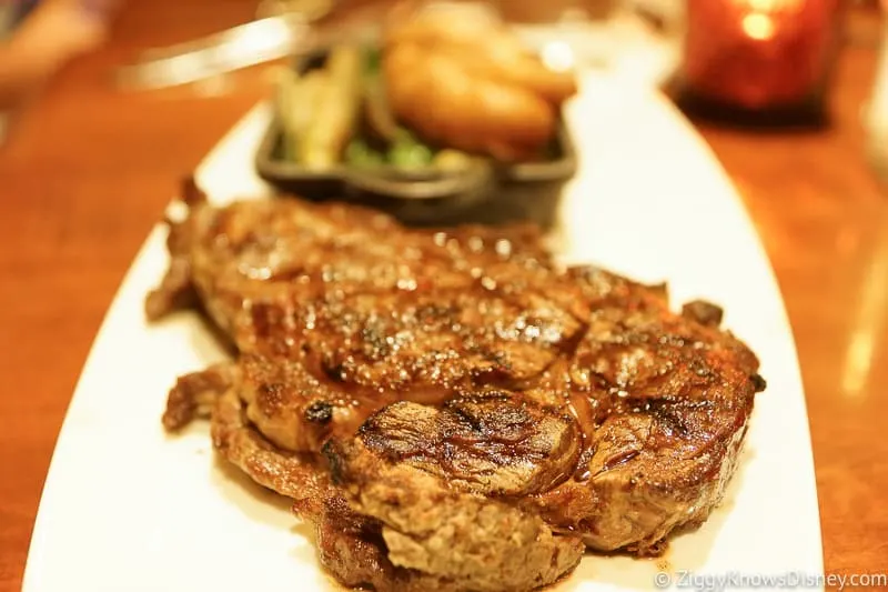 Ribeye Steak Disney World Dining