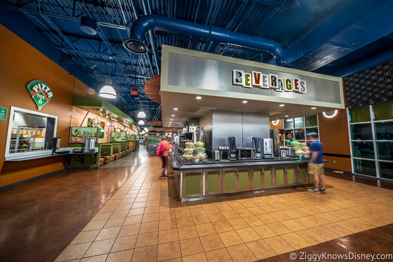 Self Service Beverage Station Disney World Dining Restaurants