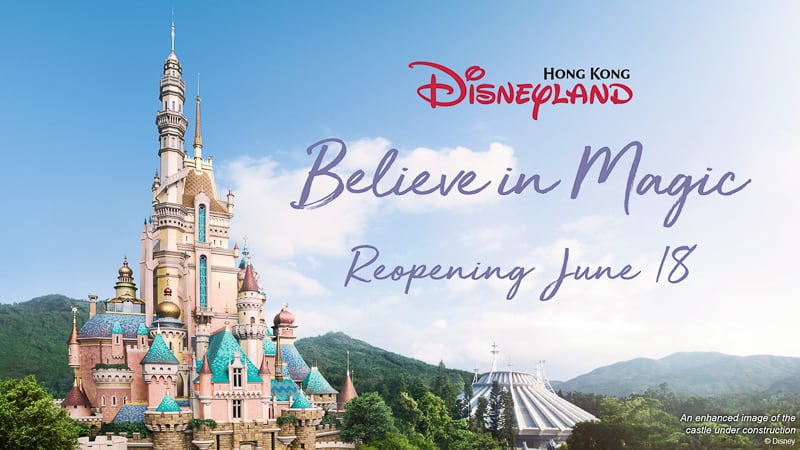 Hong Kong Disneyland Reopening June 18