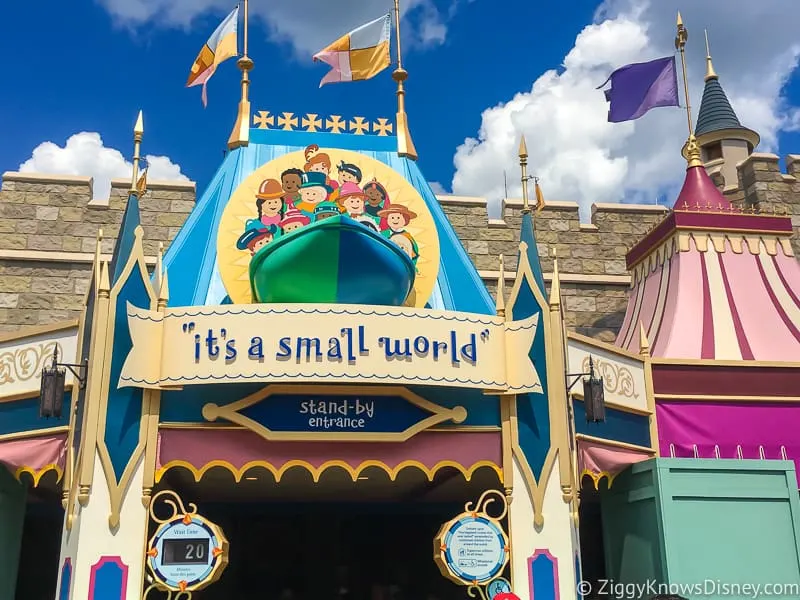 Magic Kingdom attractions reopening It's a Small World