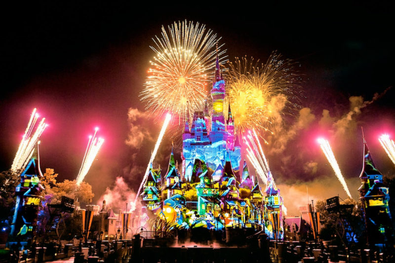 Mickey's Not-So-Scary Halloween Party Fireworks