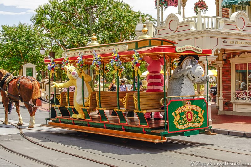 Hundred Acre Wood Character Cavalcade Main Street