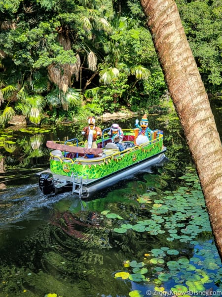 Donald’s Dino Boat Bash cruise Animal Kingdom